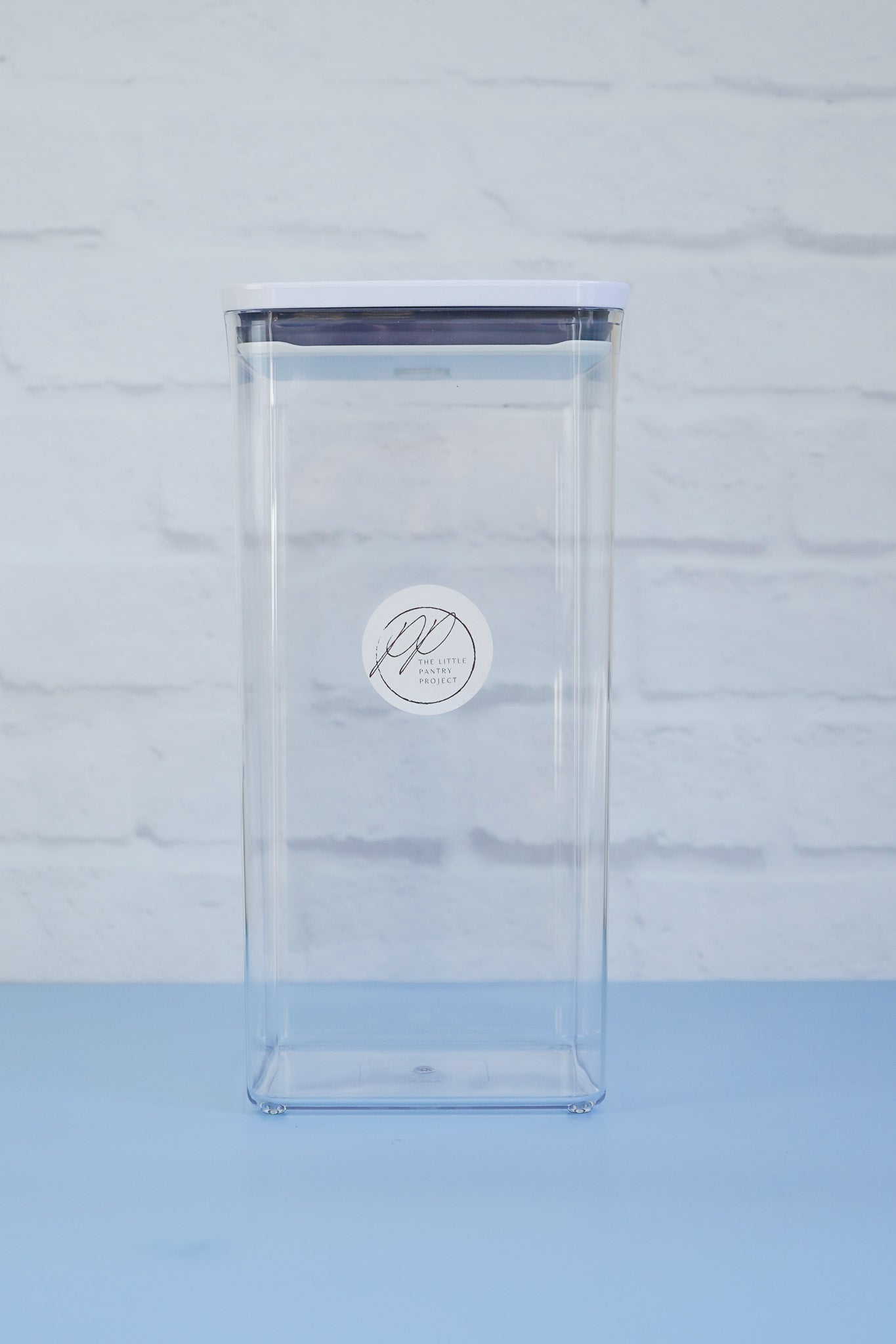 The large OXO pop container from The Little Pantry Project.